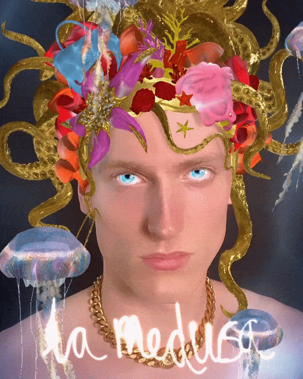 versace la medusa AR instagram filter